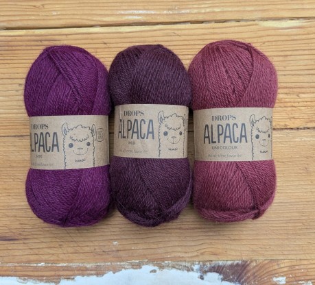 Alpaca, volna za pletenje