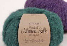 Dve klobki Brushed alpaca silk 