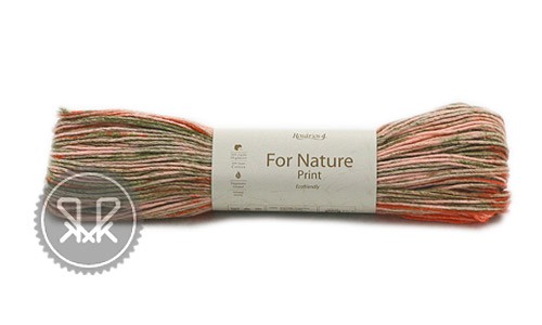 For nature - večbarvni eko bombaž za pletenje