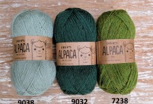 Alpaca, zeleni toni