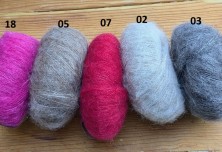 Kombinacija klobk Brushed alpaca silk - alpaca + svila