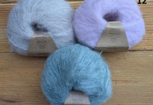 Brushed alpaca silk: pastelni toni - roza, zelena, bež